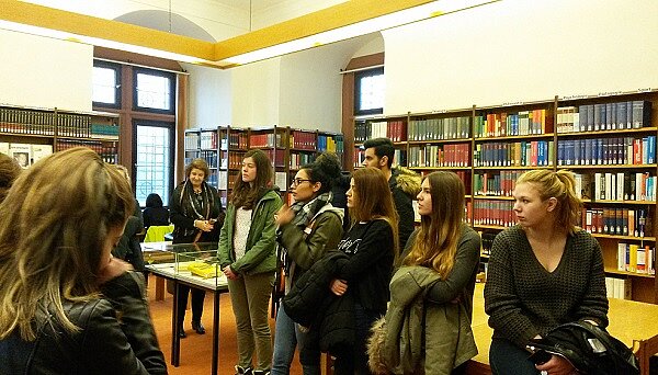 Exkursion in die Hofbibliothek Aschaffenburg