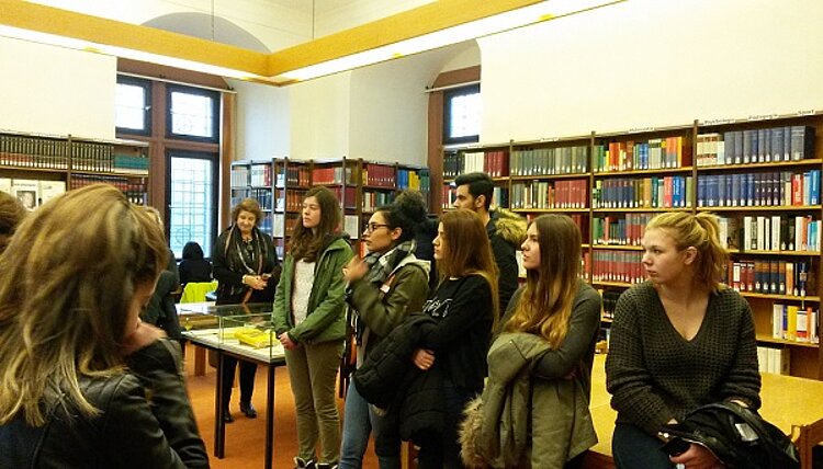 Exkursion in die Hofbibliothek Aschaffenburg