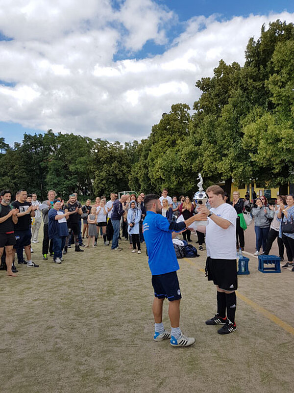 Sozialassistenten gewannen Fußballturnier