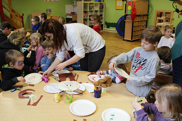 Erzieherschüler gestalteten Vormittag in der Trilingualen Kita