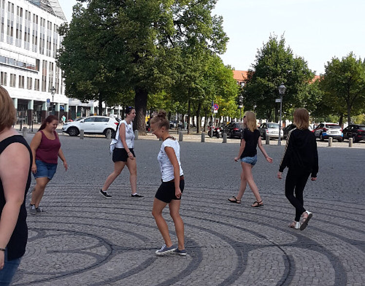 Durchs Labyrinth zum Ziel