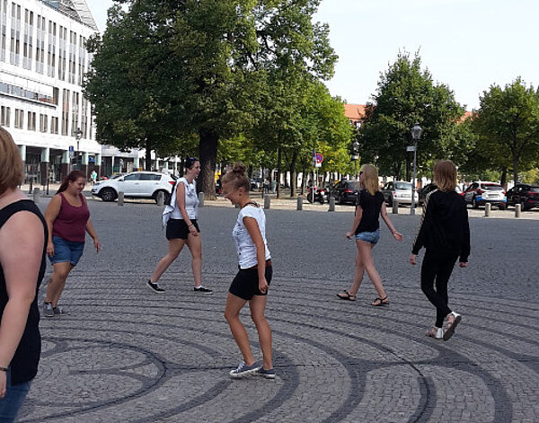 Durchs Labyrinth zum Ziel