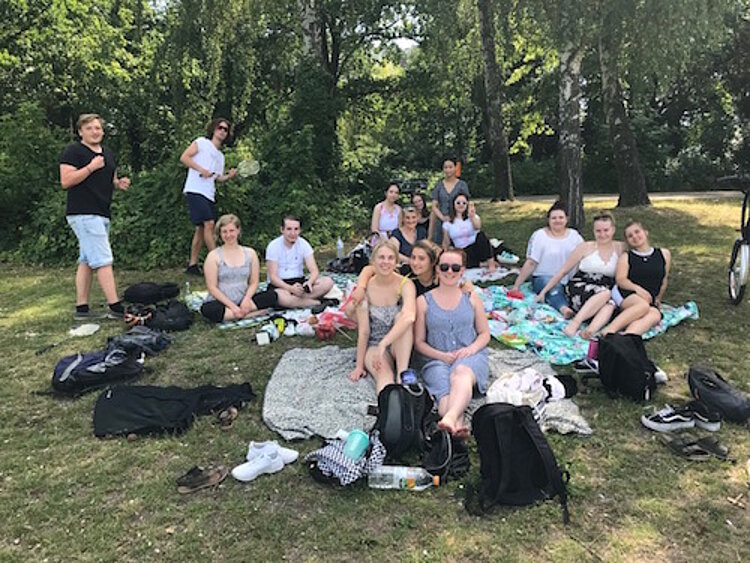Entspannter Schuljahresabschluss am Tegeler See