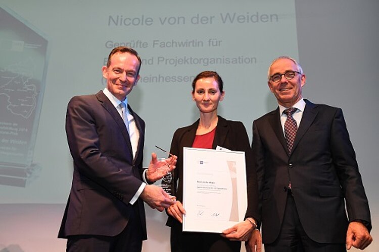 Absolventin der Fachwirte ist unter den Landesbesten!