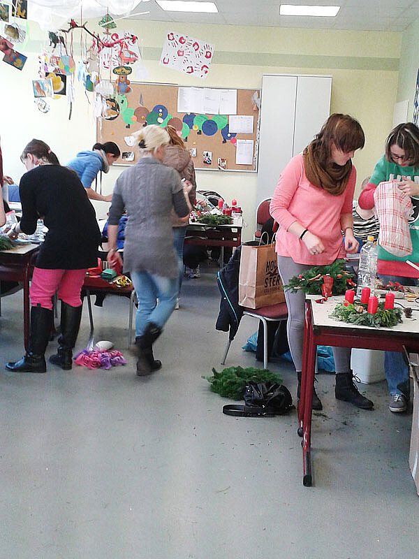 Basteln in der Weihnachtszeit