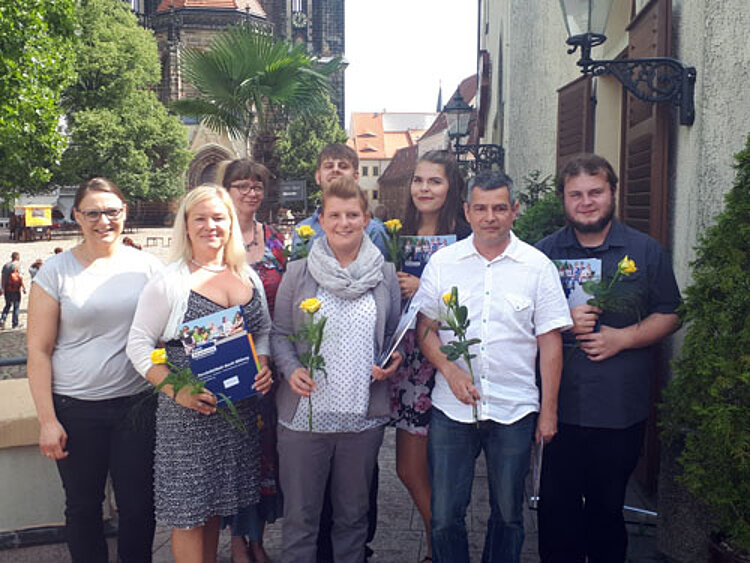 Feierliche Zeugnisausgabe in Meißen