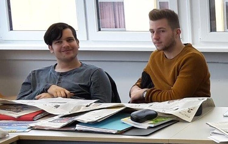 Schüler schreiben für ein Online-Magazin