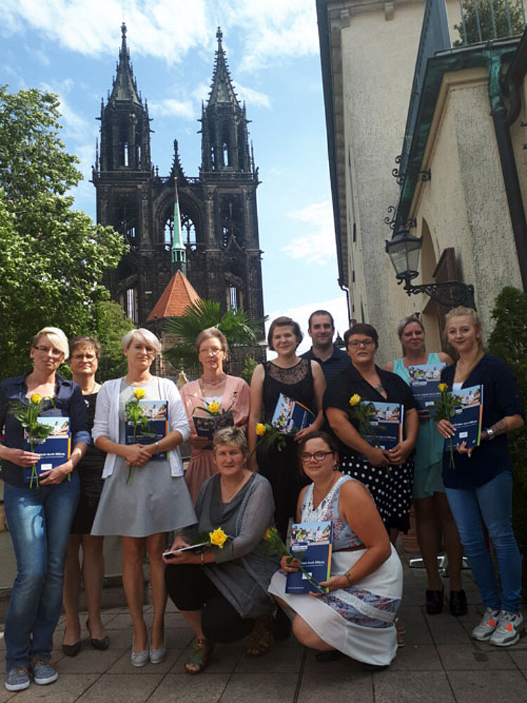 Feierliche Zeugnisausgabe in Meißen