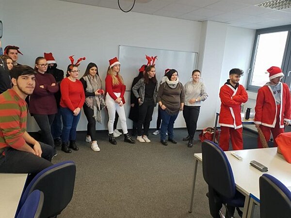 Nikolaustag an der Euro Akademie Aschaffenburg