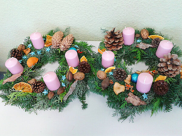 Basteln in der Weihnachtszeit