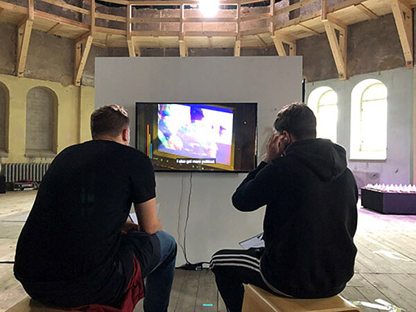 Besuch des Zukunftsvisionen Kunstfestivals