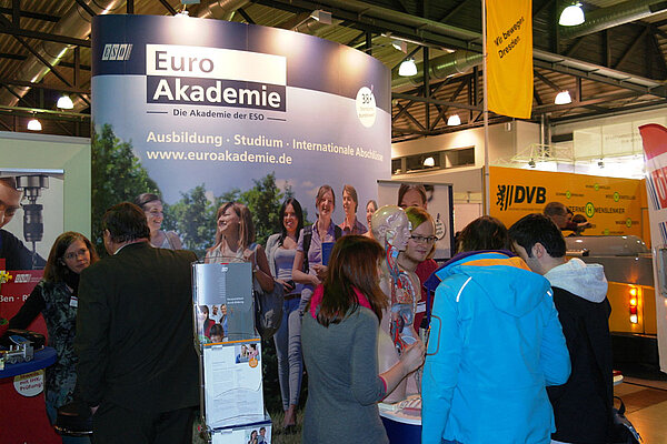 Euro Akademie auf der Messe "KarriereStart"