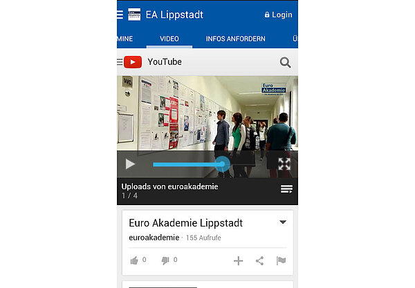 Euro Akademie Lippstadt - jetzt auch per App