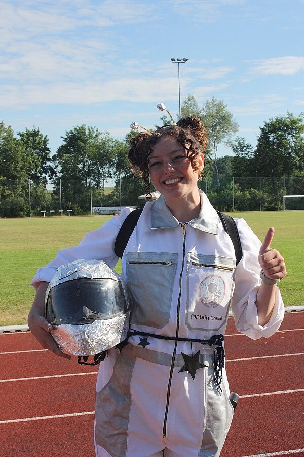 Sportliche Weltraumreise