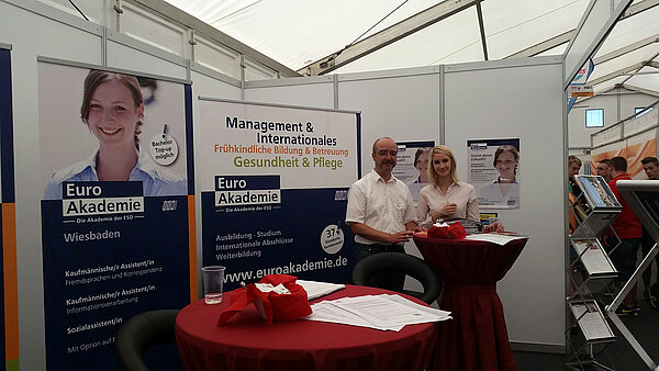 Euro Akademie auf der Berufsinformationsmesse Rheinhessen