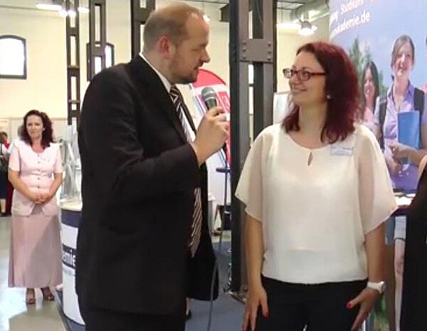 Ausbildungsmesse „Insidertreff" - Euro Akademie im Interview