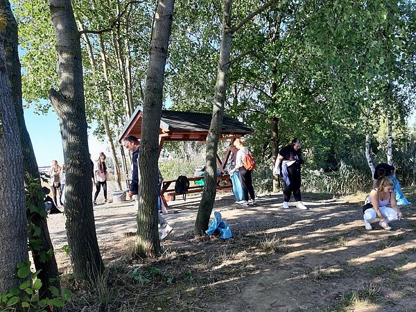 Aktion zum World Cleanup Day