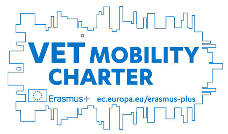 Mit „Erasmus+ Mobilitätscharta für Berufsbildung“ ausgezeichnet