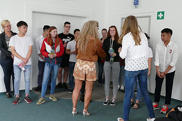 Schuljahreseröffnung an der Euro Akademie Bitterfeld-Wolfen