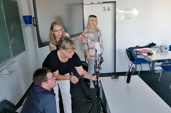 Filmprojektwoche an der Euro Akademie Zwickau