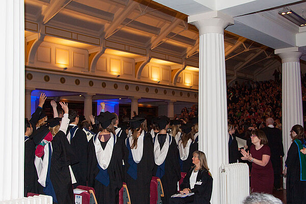 Graduation Ceremony in Dublin