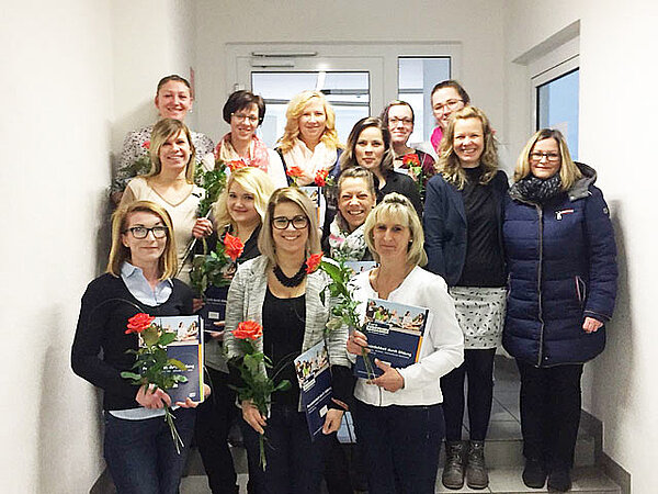 Feierliche Zeugnisausgabe in Riesa