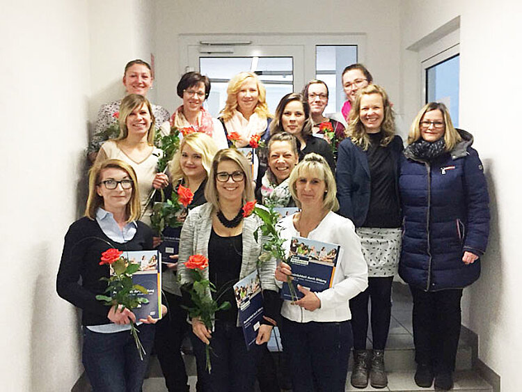 Feierliche Zeugnisausgabe in Riesa