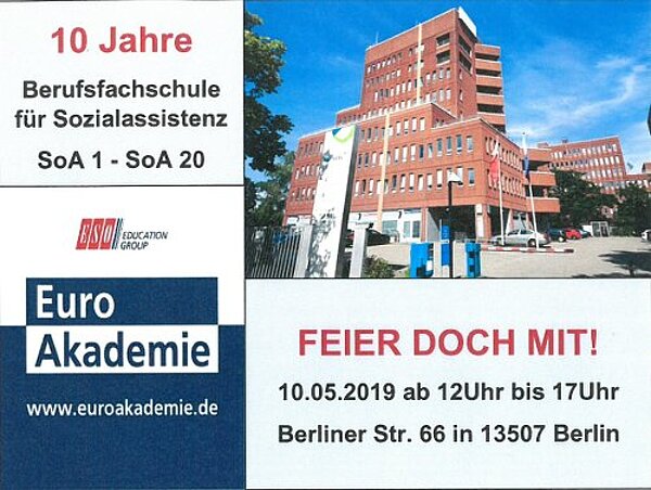 10 Jahre Berufsfachschule für Sozialassistenz