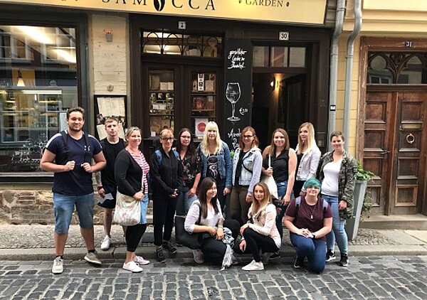 Exkursion in das Café SAMOCCA