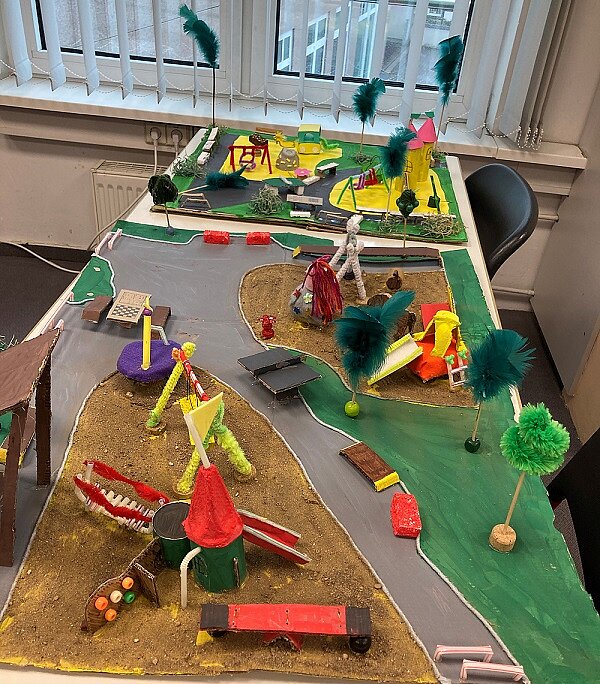 Exkursion zum Spielplatz