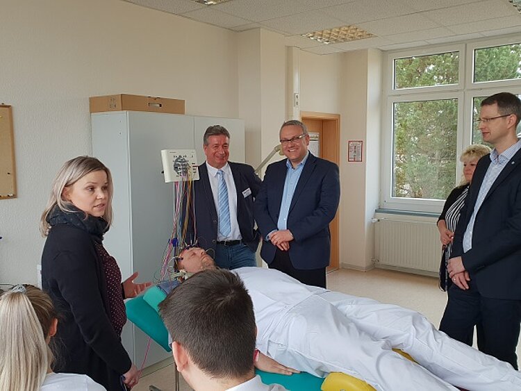 Landrat zu Gast am Standort Weißenfels