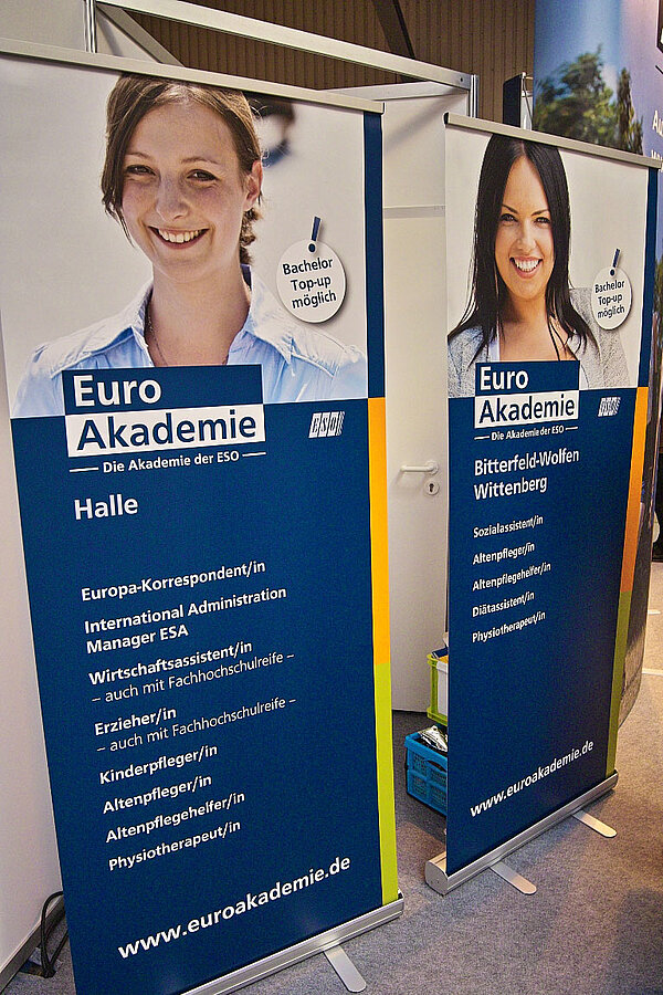 Die Euro Akademie Halle auf der Bildungsmesse „Chance 2014“
