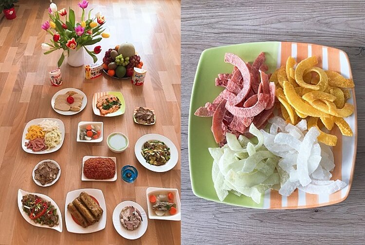 Vietnamesische Schüler*innen feiern Neujahrsfest