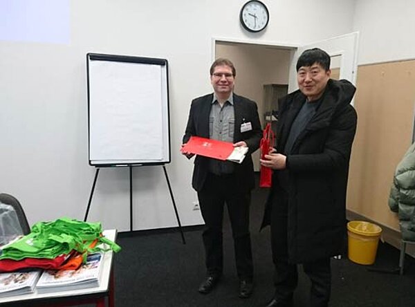 Gäste aus China an der Euro Akademie Berlin