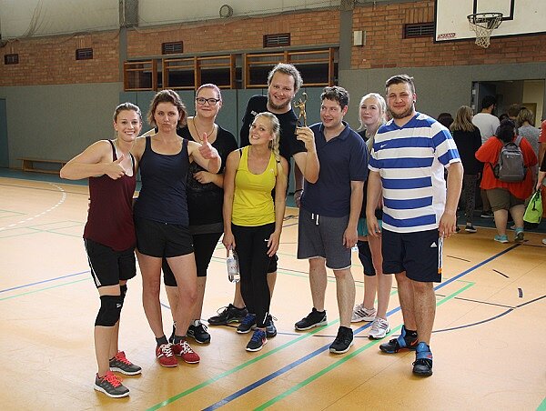 Traditionelles Volleyballturnier