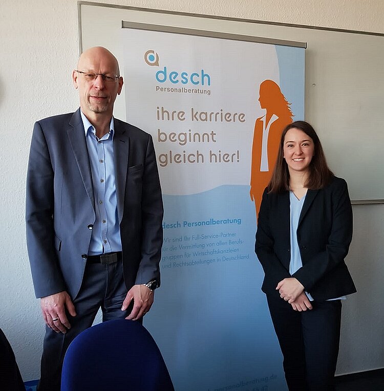 Besuch von der Personalberatung