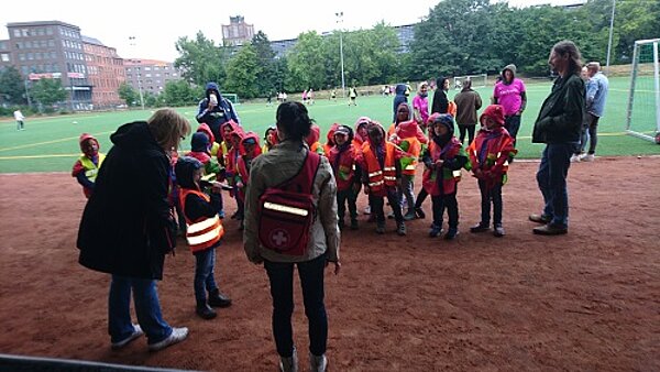 Sommerfest: Viel Spaß auch im Regen
