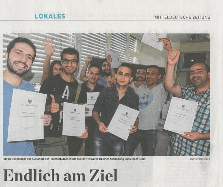 Mitteldeutsche Zeitung berichtet über die Euro Akademie