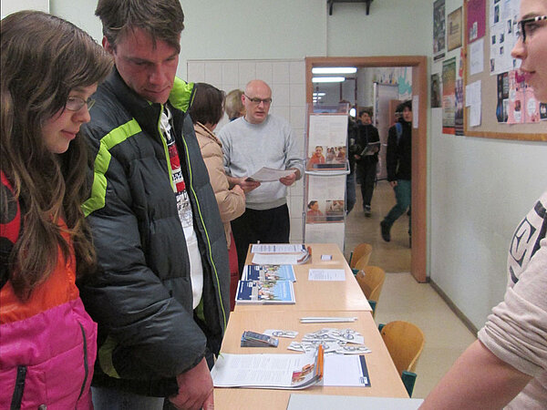 Euro Akademie auf der Berufsorientierungsmesse in Borna