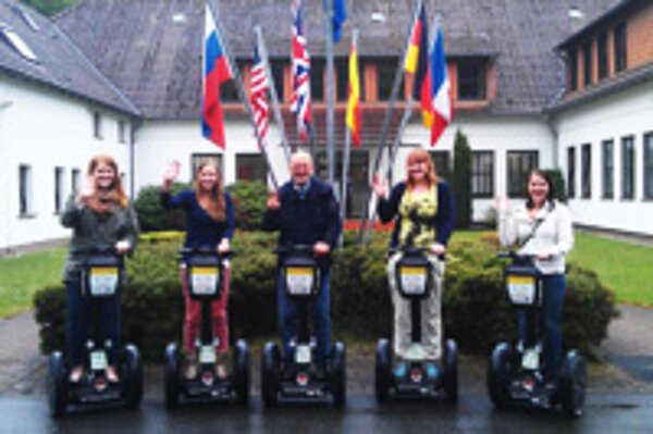 Auf der Höhe der Zeit – Segway an der AMA