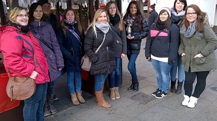 Klassenfahrt nach Leipzig