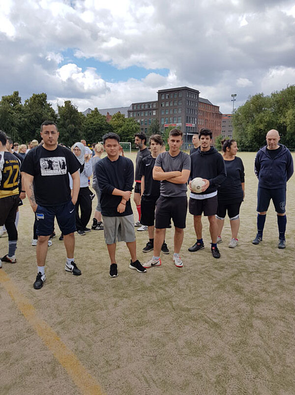 Sozialassistenten gewannen Fußballturnier