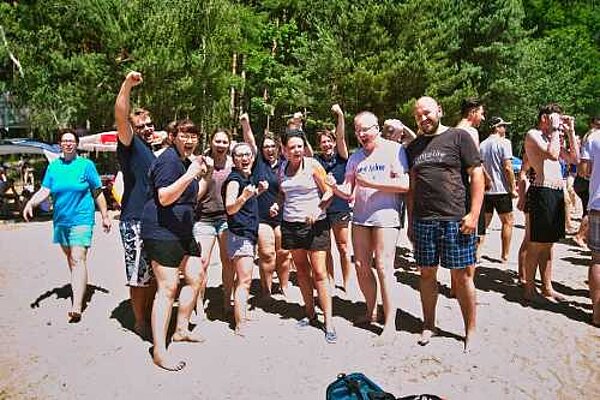 3. Platz beim Drachenbootrennen