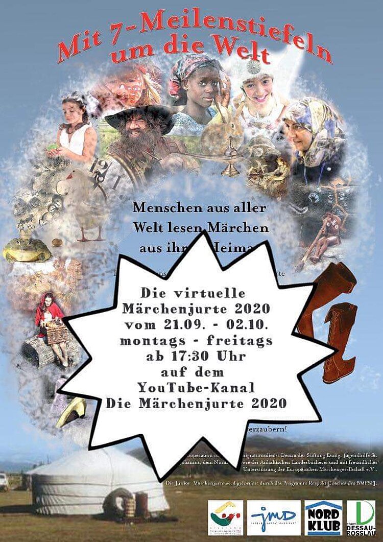 Teilnahme an der virtuellen Märchenjurte