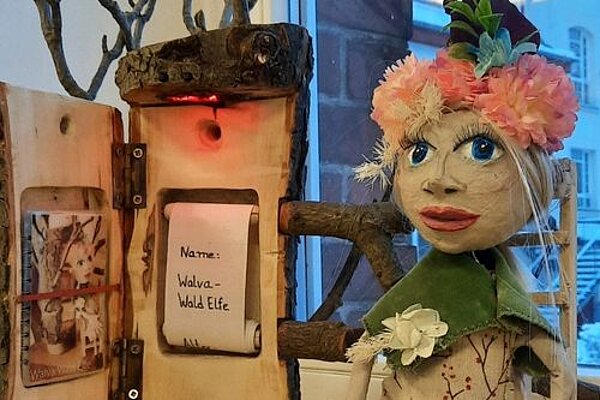 Traumhaft schöne Stabpuppen