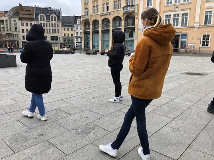 Raus aus dem Unterrichtsraum