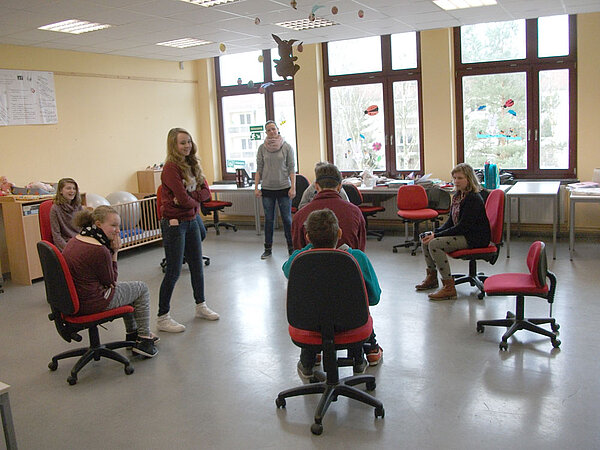 Projekttag mit der Ciervisti-Schule Zerbst