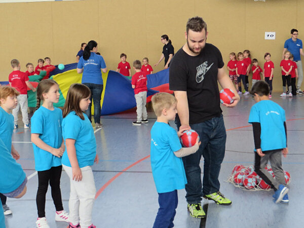 Kita Sportfest: Knirpse in Bewegung