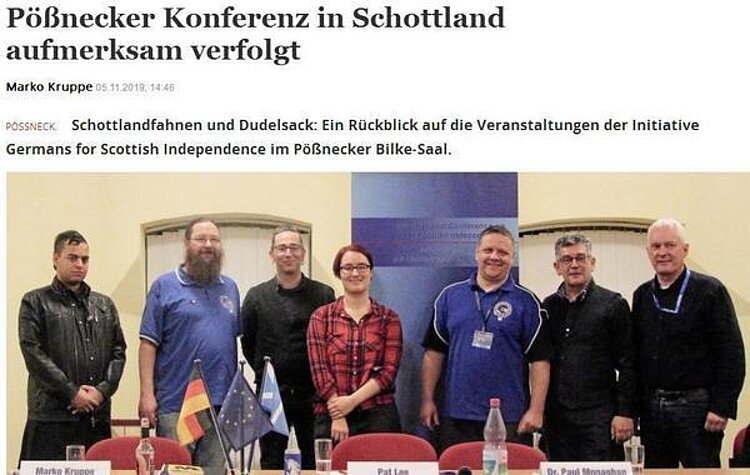 OTZ berichtet über Pößnecker Konferenz