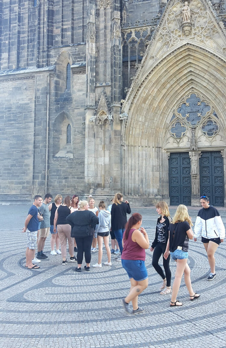 Durchs Labyrinth zum Ziel